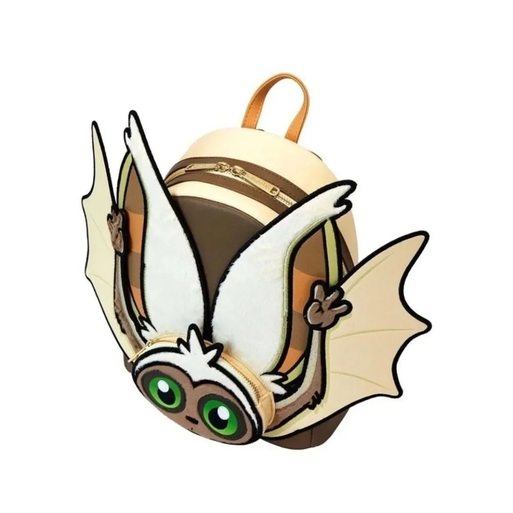 Loungefly Avatar The Last Airbender Momo Plush Mini Backpack Winged Lemur NWT